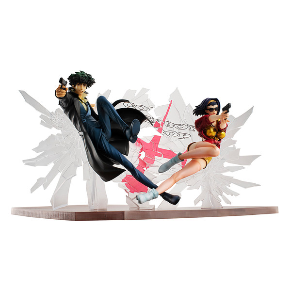 Faye Valentine, Spike Spiegel (1st GIG set), Cowboy Bebop, MegaHouse, Pre-Painted, 1/8, 4535123828157