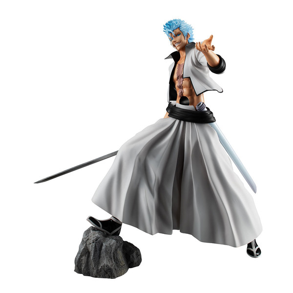 Grimmjow Jaegerjaques, Bleach, MegaHouse, Pre-Painted, 4535123829192