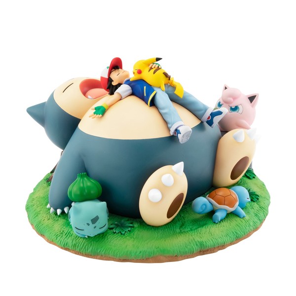 Fushigidane, Kabigon, Pikachu, Purin, Satoshi, Zenigame, Pocket Monsters, MegaHouse, Pre-Painted, 4535123830464