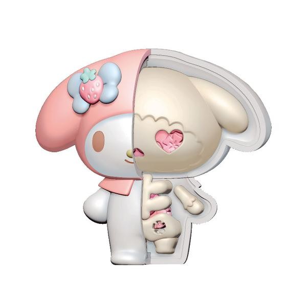 My Melody (Skeleton), Sanrio Characters, MegaHouse, Trading, 4975430515126