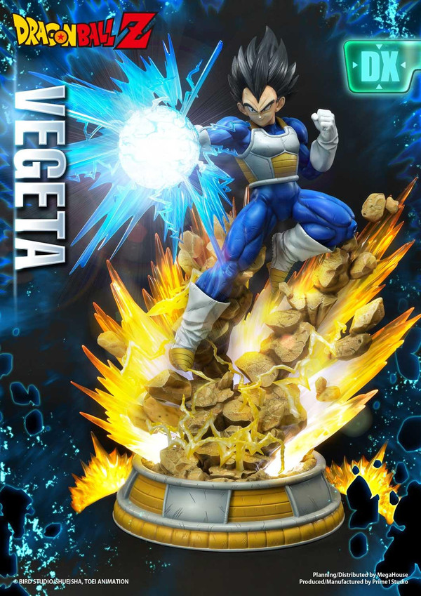 Vegeta, Vegeta SSJ (DX Bonus), Dragon Ball Z, Prime 1 Studio, MegaHouse, Pre-Painted, 1/4, 4535123830044