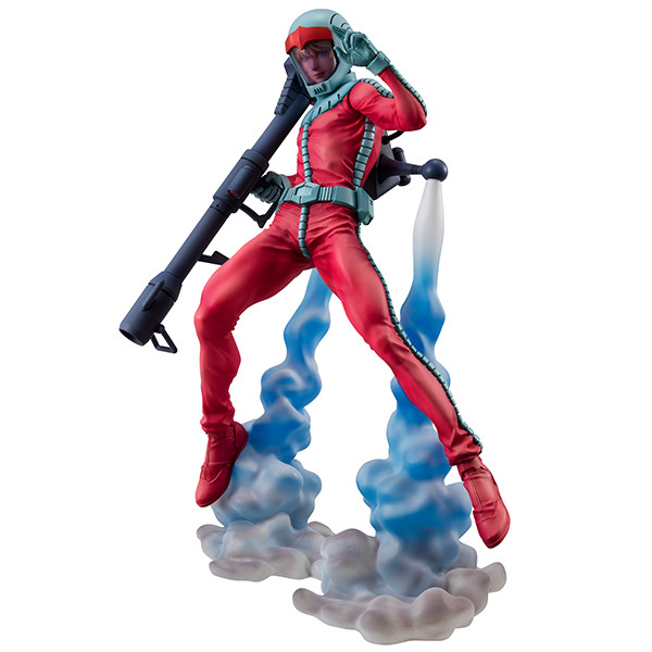 Char Aznable (Normal Suit), Kidou Senshi Gundam, MegaHouse, Pre-Painted, 1/8, 4535123832420