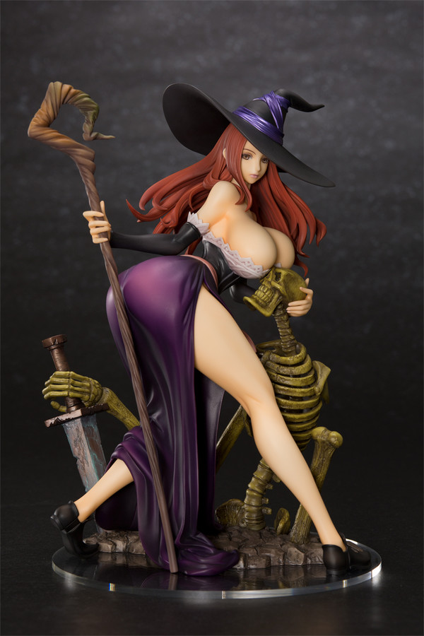 Sorceress, Dragon's Crown, Orchid Seed, Pre-Painted, 1/7, 4582292601760