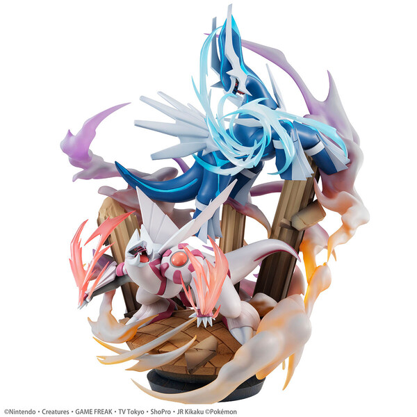 Dialga, Palkia, Pocket Monsters, MegaHouse, Pre-Painted, 4535123833519