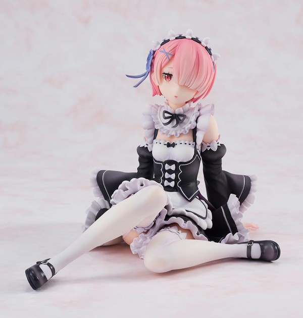 Ram, Re:Zero Kara Hajimeru Isekai Seikatsu, Emontoys, Revolve, Pre-Painted, 1/8, 4571452940504