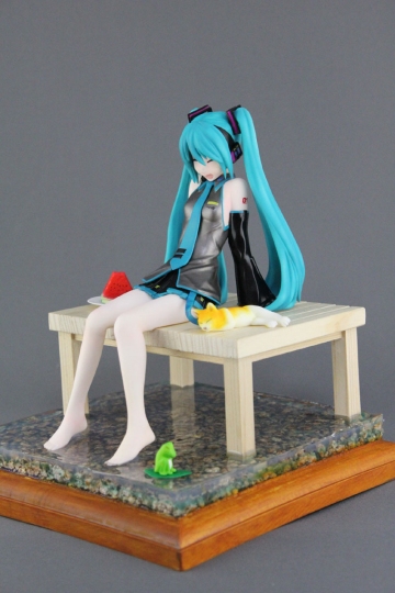 Hatsune Miku, Miku, Vocaloid, Individual sculptor, Garage Kit, 1/8