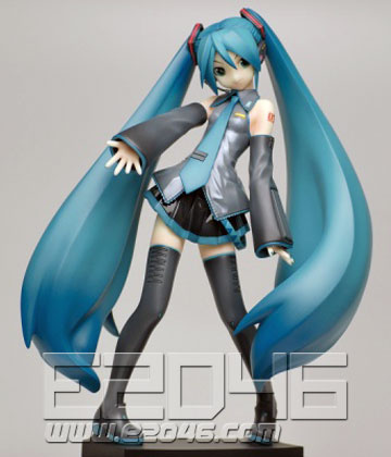 Hatsune Miku, Miku, Vocaloid, E2046, Garage Kit, 1/6