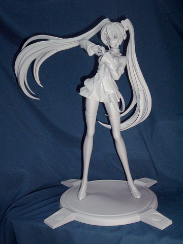 Hatsune Miku, Miku, Vocaloid, Individual sculptor, Garage Kit, 1/4