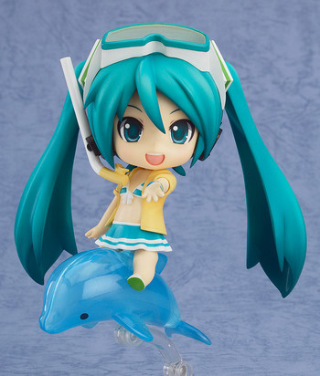 Hatsune Miku (Nendoroid Hatsune Miku Swimsuit & Family Mart 2013), Miku, Vocaloid, Good Smile Company, Action/Dolls