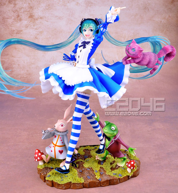 Miku Hatsune (Hatsune Miku Alice), Miku, Vocaloid, E2046, Pre-Painted, 1/5.5