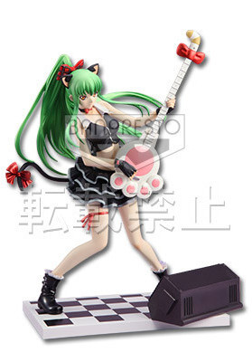 C.C. (Guitar, Code Black in Ashford), Code Geass - Hangyaku No Lelouch, Banpresto, Pre-Painted