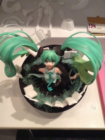 Hatsune Miku, Miku, Vocaloid, Individual sculptor, Garage Kit