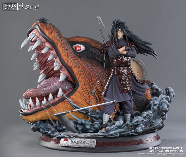 Kyuubi, Uchiha Madara, Naruto Shippuuden, Tsume, Pre-Painted, 1/4