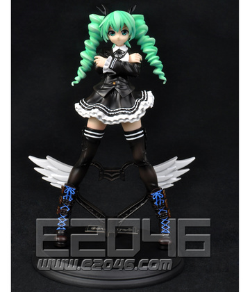 Miku Hatsune (Hatsune Miku Dark Angel), Miku, Vocaloid, E2046, Pre-Painted, 1/7