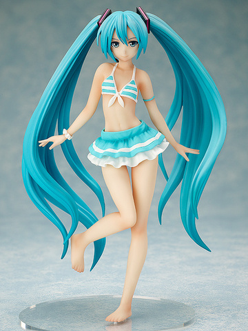 Miku Hatsune (Hatsune Miku Swimsuit), Miku, Vocaloid, FREEing, Pre-Painted, 1/12