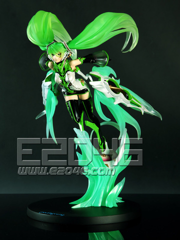 Miku Hatsune (Hatsune Miku VN02 mix), Miku, Vocaloid, E2046, Pre-Painted, 1/8