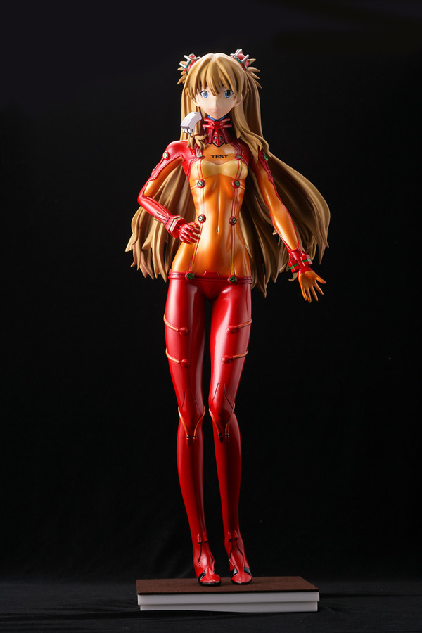 Souryuu Asuka Langley (Test Type Plug Suit), Shin Seiki Evangelion, Kaiyodo, Pre-Painted