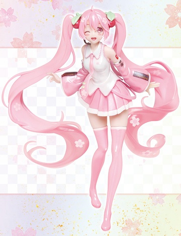 Miku Hatsune (Hatsune Miku Sakura Pearl Wink Sega Affiliated Store Limited), Miku, Vocaloid, Taito, Pre-Painted