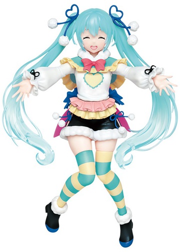 Miku Hatsune (Hatsune Miku Winter image Smile Blue Taito Online Crane), Miku, Vocaloid, Taito, Pre-Painted