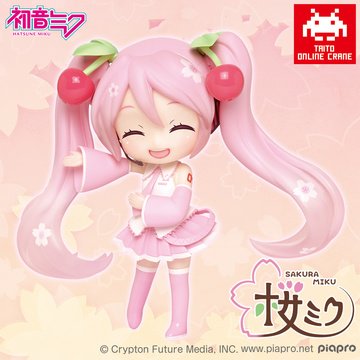 Miku Hatsune (Sakura Miku Smile Taito Online Crane Limited), Miku, Vocaloid, Taito, Pre-Painted