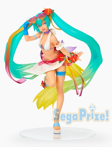 Miku Hatsune (Hatsune Miku Tropical Summer), Miku, Vocaloid, SEGA, Pre-Painted