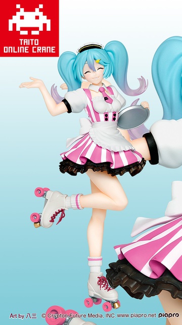 Miku Hatsune (Hatsune Miku Costumes Cafe Maid Online Crane), Miku, Vocaloid, Taito, Pre-Painted