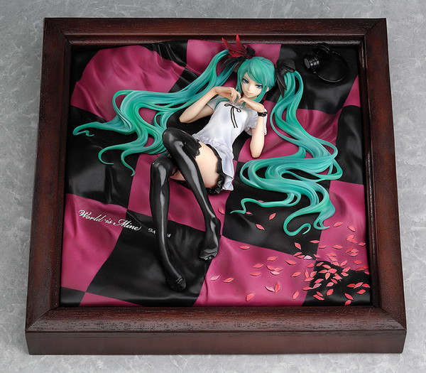 Hatsune Miku (Brown Frame), Vocaloid, Good Smile Company, Pre-Painted, 1/8, 4582191965260