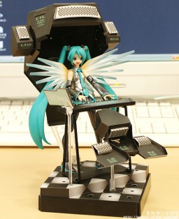 Miku Studio Set, Vocaloid, Max Factory, Model Kit