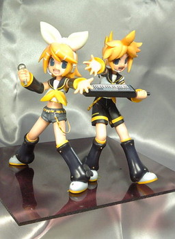 Kagamine Len, Kagamine Rin, Vocaloid, Papan-Tei, Garage Kit