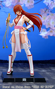 Kasumi (White), Dead Or Alive, SEGA, Pre-Painted