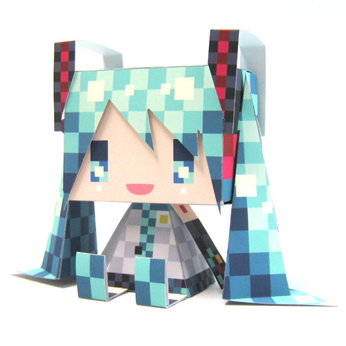 Hatsune Miku (Checkered), Vocaloid, Cospa, Model Kit, 4531894489238