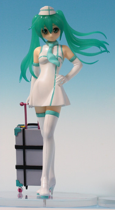 Hatsune Miku (Tricolor Air Line), Vocaloid, Tick Tock Rabbit, Garage Kit, 1/8