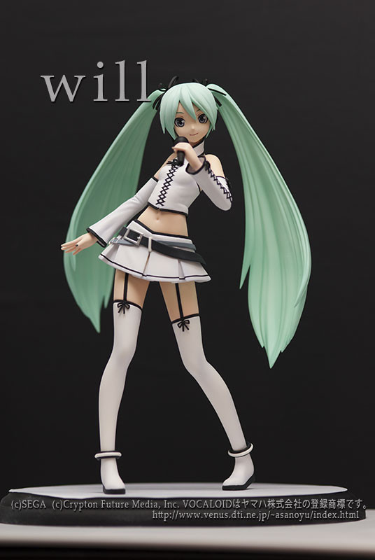 Hatsune Miku (Aile D'ange Module), Vocaloid, Will, Garage Kit, 1/7