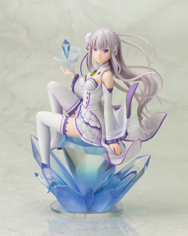 Emilia, Re:Zero Kara Hajimeru Isekai Seikatsu, Kotobukiya, Pre-Painted, 1/8, 4934054784219