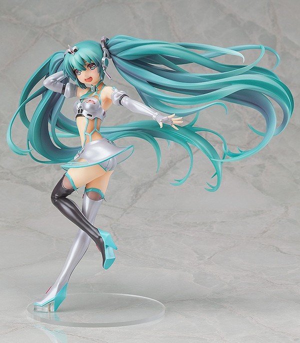 Hatsune Miku (Racing 2012), Good Smile Racing, Vocaloid, Good Smile Company, Pre-Painted, 1/8, 4560392859137