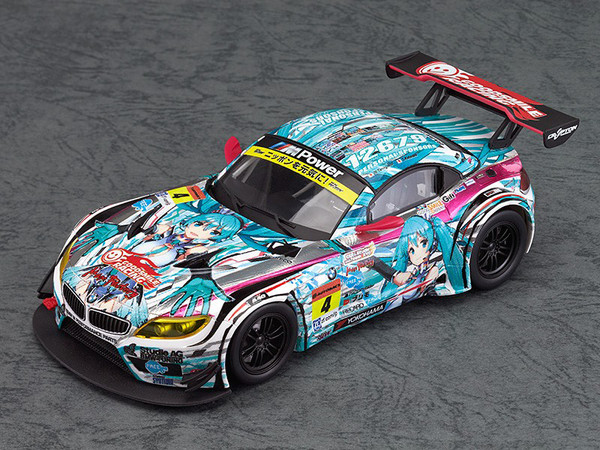 Hatsune Miku (BMW Z4 GT3 - 2013 Final Race), GOOD SMILE Racing, Vocaloid, Good Smile Company, Pre-Painted, 1/32, 4560392844041