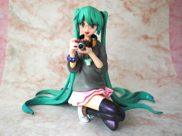 Hatsune Miku (Walk Style), Vocaloid, Amanatsuya, Garage Kit, 1/8