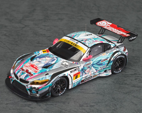 Hatsune Miku (BMW Z4 GT3 - 2012 Season Opening), GOOD SMILE Racing, Vocaloid, Max Factory, Ebbro, Pre-Painted, 1/43, 4560392842078