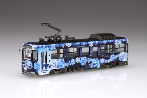 Hatsune Miku (Sapporo City Transportation Bureau Type 3300), Vocaloid, Fujimi, Model Kit, 1/150, 4968728910048