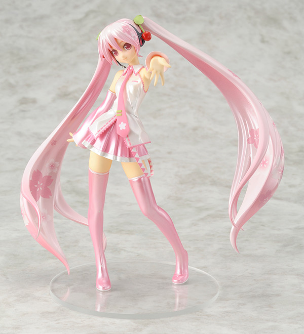 Hatsune Miku (Sakura), Vocaloid, Good Smile Company, Hobby Japan, Pre-Painted, 1/10