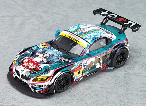 Hatsune Miku (BMW Z4 GT3 - 2014 2nd Race Victory), GOOD SMILE Racing, Vocaloid, Good Smile Company, Pre-Painted, 1/32, 4560392844065