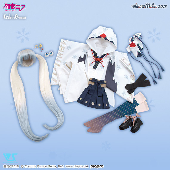 Hatsune Miku (Snow 2018), Vocaloid, Volks, Accessories, 1/3