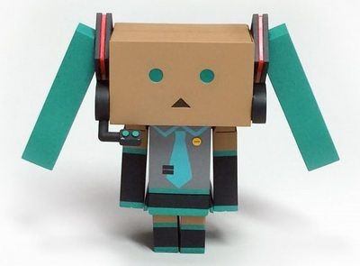 Danboard, Hatsune Miku (Hatsune Miku Danbo), Vocaloid, Yotsuba&!, Chara-Ani, Action/Dolls