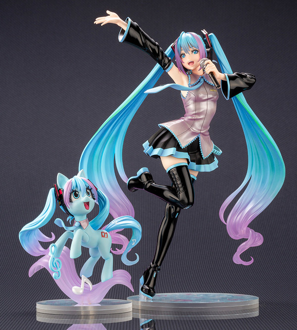 Hatsune Miku, My Little Pony, Vocaloid, Kotobukiya, Pre-Painted, 1/7, 4934054034673