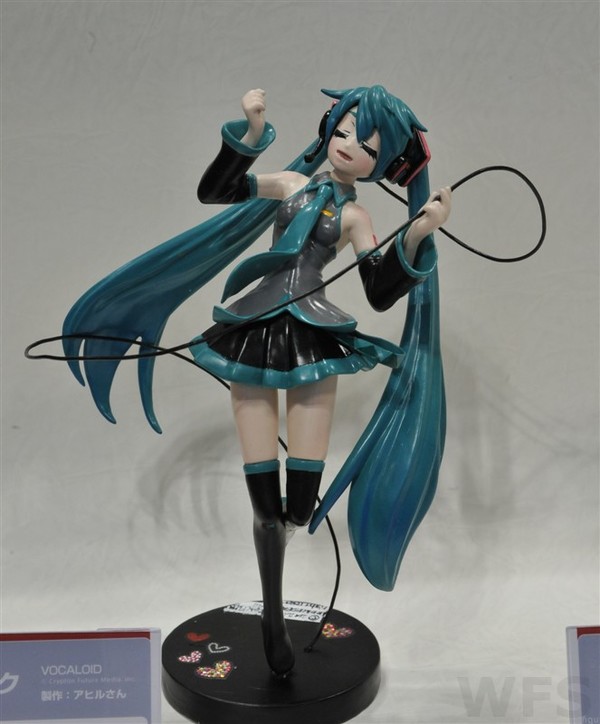 Hatsune Miku, Vocaloid, Amps/Fast, Garage Kit