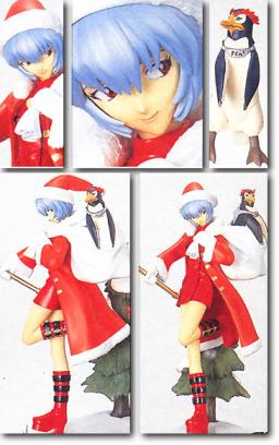 Ayanami Rei, PenPen (Christmas), Shin Seiki Evangelion, Kadokawa, Pre-Painted