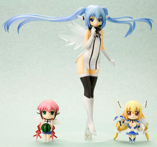 Astraea, Ikaros, Nymph, Gekijouban Sora No Otoshimono: Tokei-jikake No Angeloid, Kotobukiya, Pre-Painted, 1/8, 4934054782567