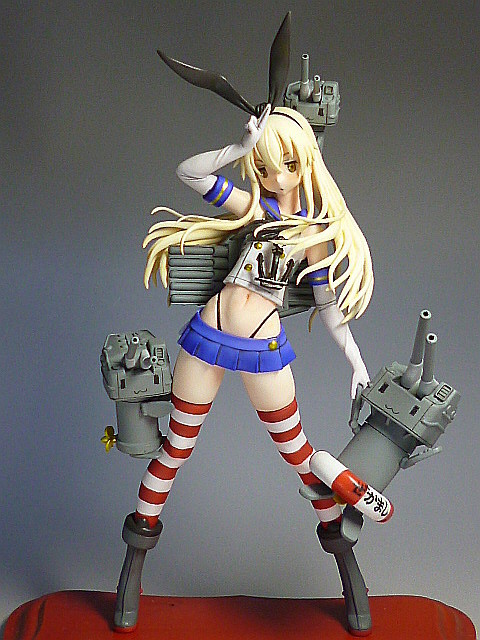 Rensouhou-chan, Shimakaze, Kantai Collection ~Kan Colle~, Hamster Koubou, Garage Kit, 1/7