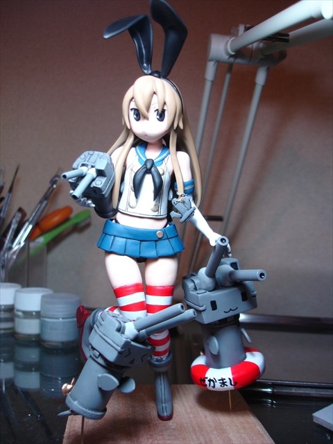 Rensouhou-chan, Shimakaze, Kantai Collection ~Kan Colle~, Pectry, Garage Kit, 1/8