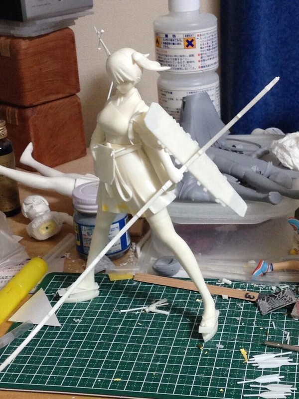 Kaga, Kantai Collection ~Kan Colle~, White Box, Garage Kit